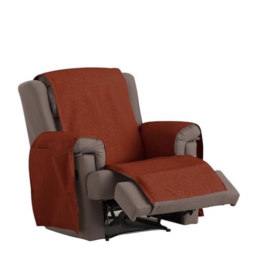 Eysa Dream Non-Elastic 1 Seat Sofa Cover, Tile