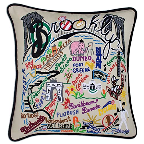 Catstudio Brooklyn Pillow - Geography Collection Home D??cor 108(CS)