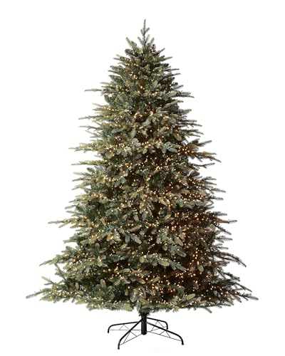 Pre-Lit Nordmann Fir Christmas Tree with Extra Lights, 6ft