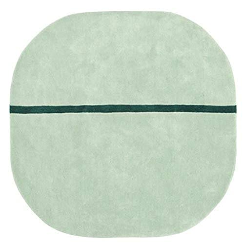 Normann Copenhagen 602444 Oona Neusse Country Wool Rugs Mint Green 140 x 140 x 2 cm