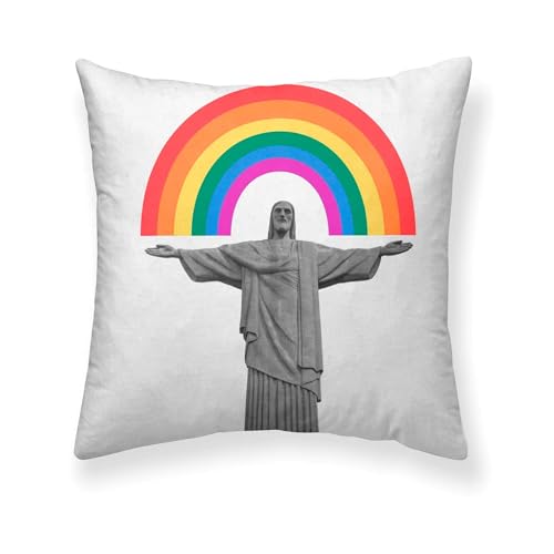 BELUM Pride 07 100% Organic Cotton LGTBIQ+ Cushion Cover, 50cm x 50cm