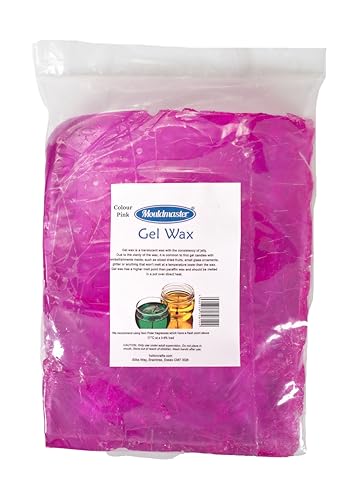 Gel Wax for Candle Making Pink 5kg