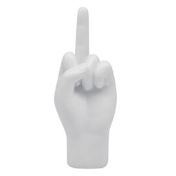 Lesser & Pavey Swearing White Hands Decor Figurine