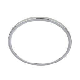 BRILONER - LED Bath Ceiling Light with indirect Light, Flat, IP54 dust and Splash-Proof, Bathroom, lamp for Kitchen, Wet Room, 42x2.8 cm, Chrome