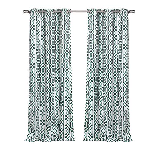 Blackout 365 Blackout Curtains for Bedroom, Blue, 38x84 (2 Pieces)
