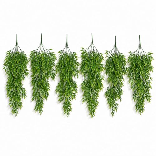 Leaf Multipack Design Artificial Hanging Plants