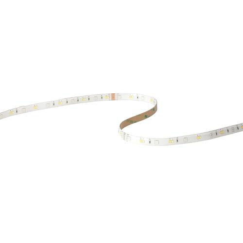 Eglo Connect.z Smart Home LED Strip Light Stripe-Z, 26 ft, ZigBee Lighting, app and Voice Control, White tunable Light (Warm – Cool White), RGB, dimmable, self-Adhesive, shortenable