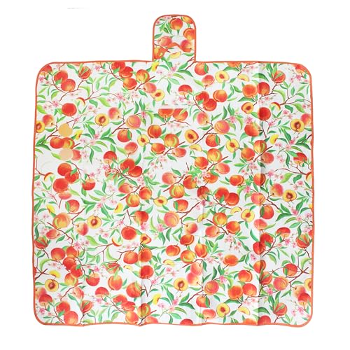 The Leonardo Collection William Morris Peaches Picnic Blanket - Outdoor blanket, botanical design, picnics, garden use
