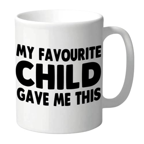 Wanky Candles My Favourite Child gave me This Mug/Father's Day Gift/Gift for New Dad/Daughter Gift/Son Gift/Christmas Gift for dad CMUG183