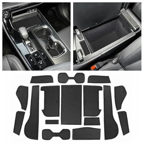 Auovo Cup Holder Insert Liners Compatible with Lexus NX Accessories 2022 2024 2024 2025 Cup Holder Door Slot Pad Center Console Mats Car Interior Trim (Black)