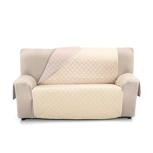 Martina Home Beige/Linen 3 Seater Amber Sofa Cover