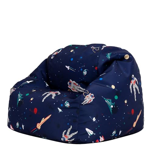 Bean Bag Bazaar Space Bean Bag, Kids Bean Bag Chair with Filling Included for Girls and Boys, Childs Chair, Beanbags for Children, Space Gifts, Nursery Décor, Playroom Décor, Bedroom Accessories