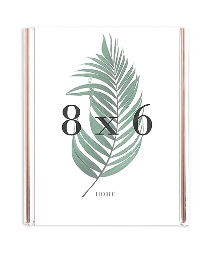 Inov8 Framing Tarnish Resistant Silver Plated Picture Frame - Silver Slide Design for 8x6 Inch (20x15cm) Photo