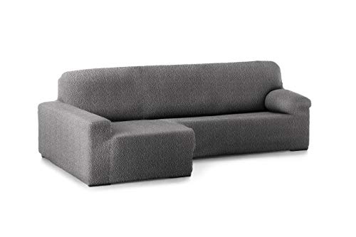 Eysa 3D chaise longue super bielastic sofa cover, long arm, left front view, colour 16
