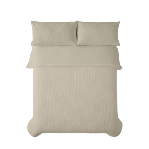 Alexandra House Living Duvet Cover Beige 240 x 220 cm