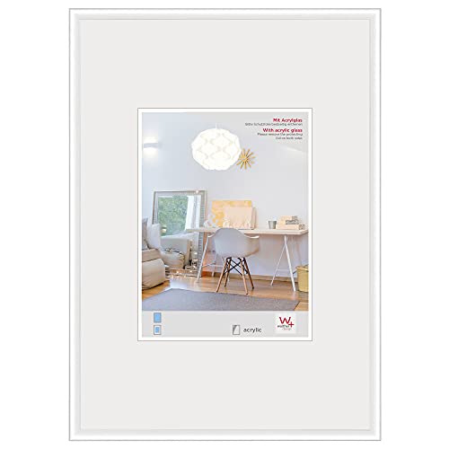 walther Design Picture Frame White 10 x 15 cm Galeria Plastic Frame KW015H