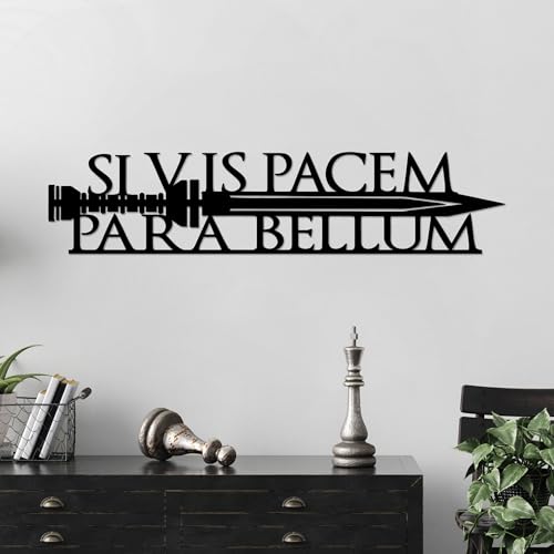 Stylish Black Decorative Metal Wall Accessory, 60 x 14 cm, 100% Metal, 1.5 mm Thickness, Perfect for Modern Home Decor & Unique Wall Art