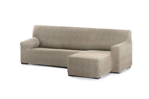 Eysa 3D chaise longue super bielastic sofa cover, short arm, right front view, colour 11