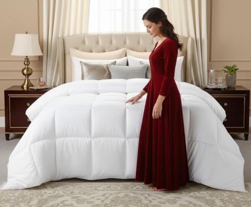Casabella Single Duvet 13.5 Tog - Premium Duvet Super Quality for Year-Round Comfort - Soft Touch Cover, Hypoallergenic, Machine Washable, Single(135cm x 200cm)