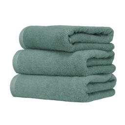 Ruggeri, Set 3 Piece Hand Towel Set, 50x100 cm, Soft Cotton, Green