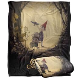 Over The Garden Wall Poster Silky Touch Super Soft Throw Blanket 152 X 127 Cm, White