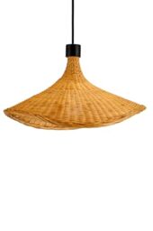 Paulmann Pauleen 48302 Pendant Light Boho Soul E27 max. 20W Beige, Black Bamboo, Metal Pendant