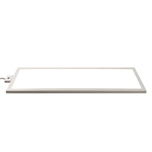 Luceco Slimline LED Under Cabinet Panel Light, with Motion Sensor Switch, Extension and Accessory Pack, 8 Watts, White