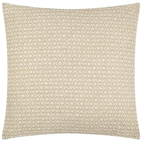 Yard Tryfan Textured Cotton Cushion Cover - Natural - 50x50cm