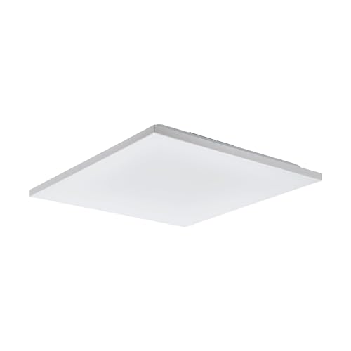 EGLO Ceiling Light Calemar White L: 43.8 cm W: 43.8 cm H: 6.8cm 4000k