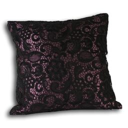 Riva Home Macrame Feather Cushion