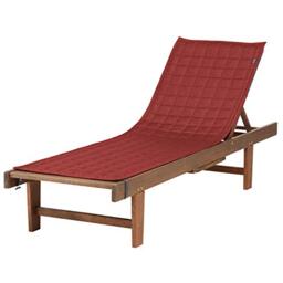 "Classic Accessories Montlake FadeSafe Patio Chaise Lounge Slipcover, 72"" x 21"", Heather Henna"
