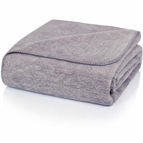 Glart U2GM Snuggle Blanket 150x200 cm - Living blanket made of cotton polyacrylic mix for sofa, couch and bed