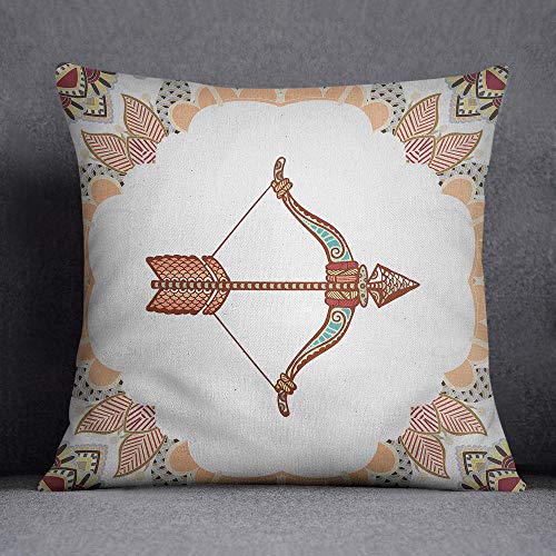 Bonamaison Decorative Cushion Cover, Throw Pillow Case, Size: 45X45 Cm - Designed and Manufactured in Turkey