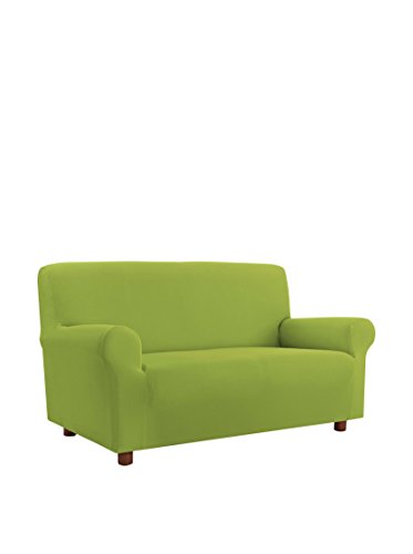 Italian Bed Linen Pi?? Bello bielastic Sofa Cover Apple Green, 4 Places, 4 Seats