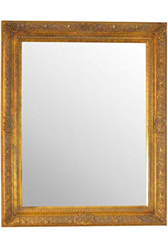 Large Gold Ornate Antique Design Big Wall Mirror 4ft2x3ft4 (127cmx102cm)