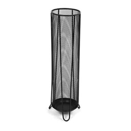 Mind Reader Thin Metal Mesh Umbrella Holder, Black