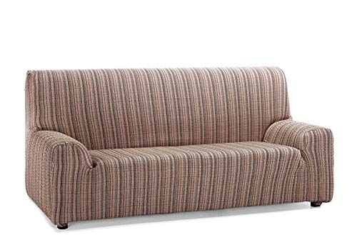 Martina Home Mejico - Elastic Sofa Cover 2 Plazas, 120 a 190 cm de ancho brown