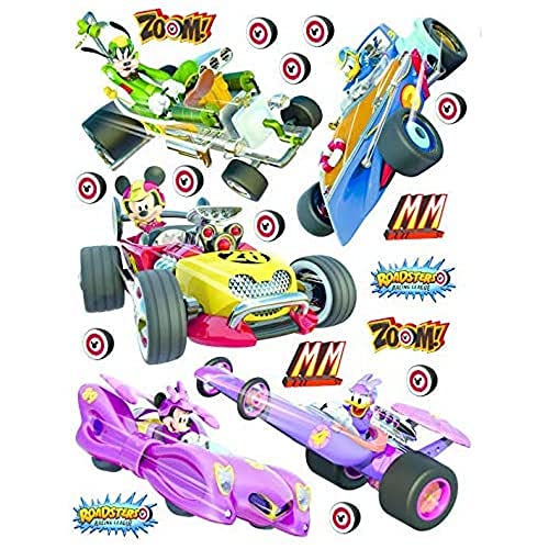 Mickey Mouse DK 2308 Wall Sticker, Film, Multi-Colour, 65 x 85 cm/25.5 x 33.5-Inch