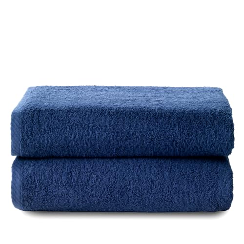 Top Towel Extra Large Bath Towels (2 Pieces): Soft and Absorbent XXL Shower Towels – 100% Cotton, 400 g/m², Lint Free