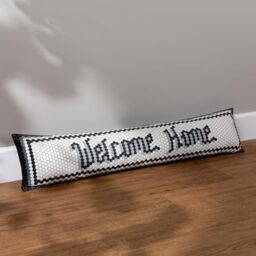 Welcome Home Mosaic Message Draught Excluder