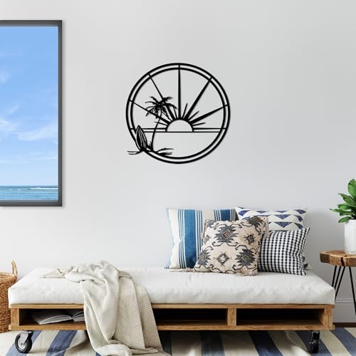 Stylish Black Decorative Metal Wall Accessory, 69 x 67 cm, 100% Metal, 1.5 mm Thick, Easy Wall Mounting, Perfect for Modern Home Decor