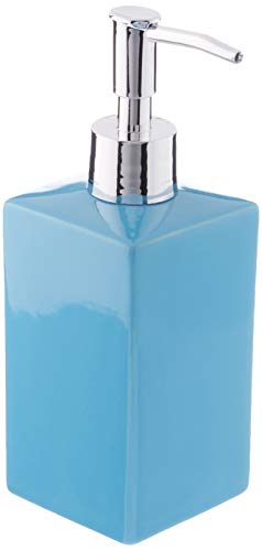 Spirella Desk Accessory Square Dispenser Soap AC 1200137, White, Standard