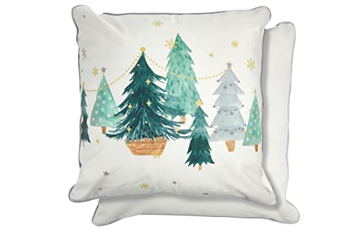 Emma Barclay Tree Print - Cushion Cover - 17x17 (43x43cm)