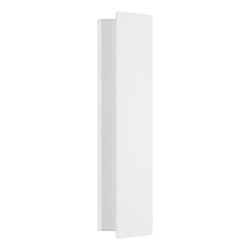 Eglo LED Wall Lamp Zubialde, Single-Light Wall Spotlight, Indoor Wall Light Made of Aluminium and Steel, Living Room Lamp, Hallway Lamp in White