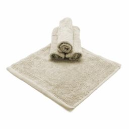 SWEET HOME Bathroom Washcloths 30 x 30 cm, 4 Pieces in OEKO-TEX Certified Cotton Terry and Recycled Yarns, Multi-purpose Soft Absorbent Bath Towel Set, Also Suitable as Face Makeup Remover Cloth