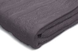 Plain Shower Towel 500 g 100% Cotton 70 x 140 cm Anthracite Grey