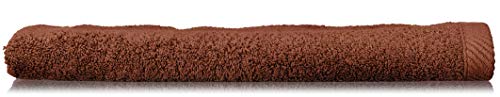 Kela Bathroom Guest Towel, Cotton, Brown, 30 cm X 50 cm
