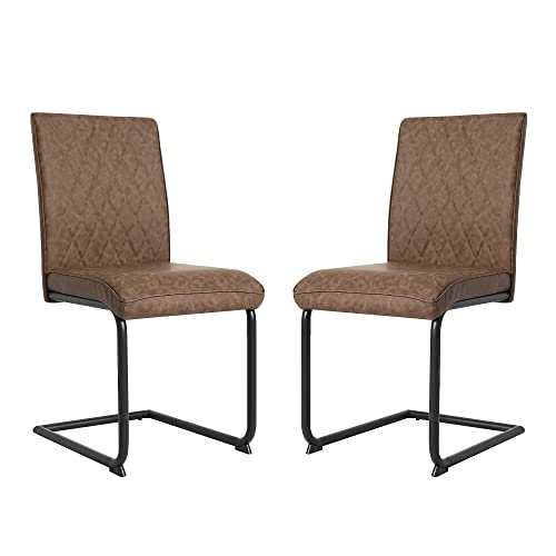 RayGar Dining Chairs, Brown, One Size