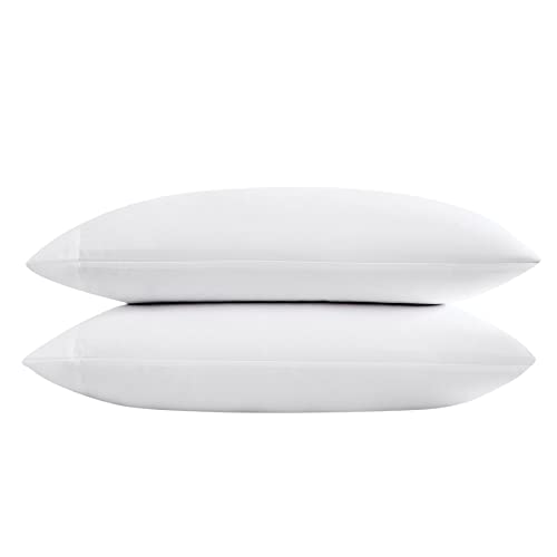Vera Wang T800 Sateen White Queen Pillowcase Set (USHSHC1217577)