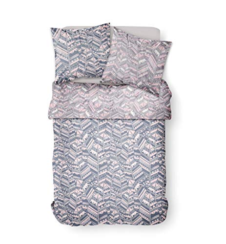 TODAY Tribal Feather HC3 Duvet Cover 220 x 240 cm + 2 Pillowcases 100% Crazy Polyester (82 GSM), 220/240